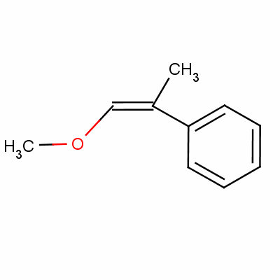 (Z)-beta-methoxy-alpha-methylstyrene Structure,58966-08-8Structure