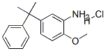 5-Cumyl-O-anisidine hydrochloride Structure,58999-69-2Structure