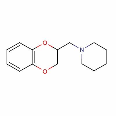 1-((2,3-Dihydrobenzo[b][1,4]dioxin-2-yl)

methyl)piperidine Structure,59-39-2Structure