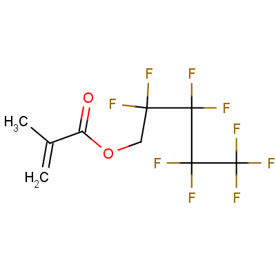 2,2,3,3,4,4,5,5,5-Nonafluoropentyl methacrylate Structure,59006-65-4Structure