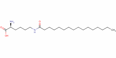 N6-(1-oxohexadecyl)-l-lysine Structure,59012-43-0Structure