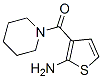 3-(Piperidin-1-ylcarbonyl)thien-2-ylamine Structure,590351-58-9Structure