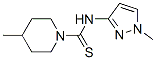 1-Piperidinecarbothioamide,4-methyl-n-(1-methyl-1h-pyrazol-3-yl)-(9ci) Structure,590351-64-7Structure