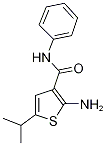 2-Amino-5-isopropyl-n-phenylthiophene-3-carboxamide Structure,590355-48-9Structure