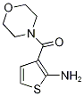 3-(Morpholin-4-ylcarbonyl)thien-2-ylamine Structure,590357-48-5Structure