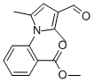 Methyl 2-(3-formyl-2,5-dimethyl-1h-pyrrol-1-yl)benzoate Structure,590395-51-0Structure