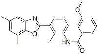 Benzamide,n-[3-(5,7-dimethyl-2-benzoxazolyl)-2-methylphenyl ]-3-methoxy-(9ci) Structure,590395-80-5Structure