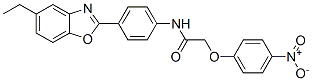 Acetamide,n-[4-(5-ethyl-2-benzoxazolyl)phenyl ]-2-(4-nitrophenoxy)-(9ci) Structure,590396-10-4Structure