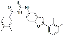 Benzamide,n-[[[2-(2,3-dimethylphenyl)-5-benzoxazolyl ]amino]thioxomethyl ]-3,4-dimethyl-(9ci) Structure,590396-69-3Structure