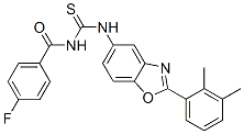 Benzamide,n-[[[2-(2,3-dimethylphenyl)-5-benzoxazolyl ]amino]thioxomethyl ]-4-fluoro-(9ci) Structure,590396-72-8Structure