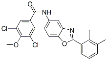 Benzamide,3,5-dichloro-n-[2-(2,3-dimethylphenyl)-5-benzoxazolyl ]-4-methoxy-(9ci) Structure,590396-74-0Structure