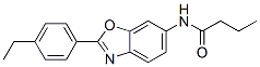 Butanamide,n-[2-(4-ethylphenyl)-6-benzoxazolyl ]-(9ci) Structure,590397-28-7Structure