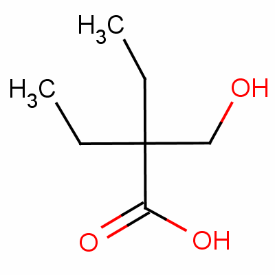 2-Ethyl-2-(hydroxymethyl)butyric acid Structure,5904-58-5Structure