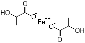 Ferrous lactate Structure,5905-52-2Structure