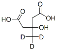 3-Hydroxy-3-methyl-d3-pentanedioic acid Structure,59060-36-5Structure