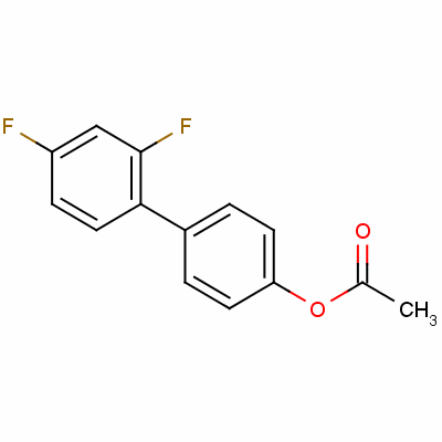 2’,4’-Difluoro[1,1’-biphenyl ]-4-yl acetate Structure,59089-67-7Structure