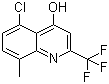 5-Chloro-8-methyl-2-(trifluoromethyl)quinolin-4-ol Structure,59108-09-7Structure