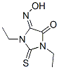 4,5-Imidazolidinedione,1,3-diethyl-2-thioxo-,4-oxime(9ci) Structure,591241-39-3Structure