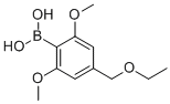 B-[4-(ethoxymethyl)-2,6-dimethoxyphenyl]boronic acid Structure,591249-50-2Structure