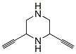 Piperazine,2,6-diethynyl-(9ci) Structure,59157-12-9Structure