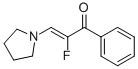 2-Propen-1-one,2-fluoro-1-phenyl-3-(1-pyrrolidinyl)-,(z)-(9ci) Structure,59160-25-7Structure