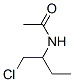 N-[1-(chloromethyl)propyl]acetamide Structure,59173-61-4Structure