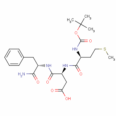 N-boc-met-asp-phe amide Structure,5920-14-9Structure