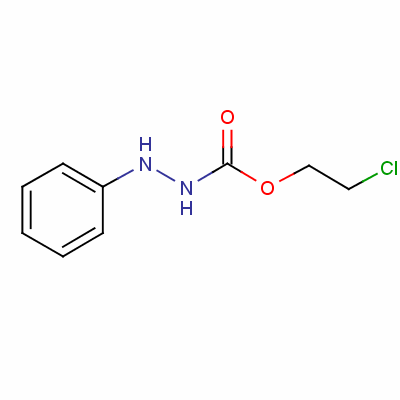 3-Phenylcarbazic acid 2-chloroethyl ester Structure,5923-43-3Structure