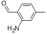 2-Amino-4-methylbenzaldehyde Structure,59236-38-3Structure