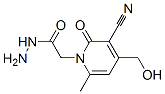 1(2H)-pyridineaceticacid,3-cyano-4-(hydroxymethyl)-6-methyl -2-oxo-,hydrazide(9ci) Structure,592477-25-3Structure