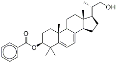 (3Beta,20s)-4,4,20-trimethyl-pregna-5,7-diene-3,21-diol 3-benzoate Structure,592536-32-8Structure