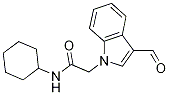 N-Cyclohexyl-2-(3-formyl-indol-1-yl)-acetamide Structure,592546-44-6Structure