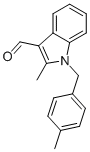 1H-indole-3-carboxaldehyde,2-methyl-1-[(4-methylphenyl)methyl]-(9ci) Structure,592550-44-2Structure