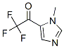 Ethanone,2,2,2-trifluoro-1-(1-methyl-1h-imidazol-5-yl)-(9ci) Structure,592555-23-2Structure