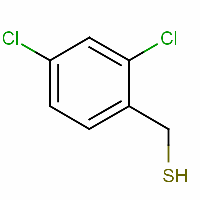 2,4-Dichlorobenzyl mercaptan Structure,59293-67-3Structure