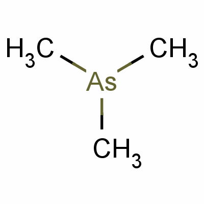 Arsine, trimethyl- Structure,593-88-4Structure