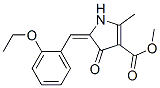 1H-pyrrole-3-carboxylicacid,5-[(2-ethoxyphenyl)methylene]-4,5-dihydro-2-methyl-4-oxo-,methylester(9ci) Structure,593241-76-0Structure