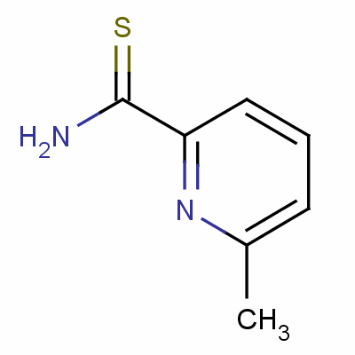 6-Methylpyridine-2-thioamide Structure,5933-30-2Structure