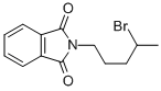 2-(4-Bromopentyl)-1h-isiondole-1,3(2h)dione Structure,59353-62-7Structure