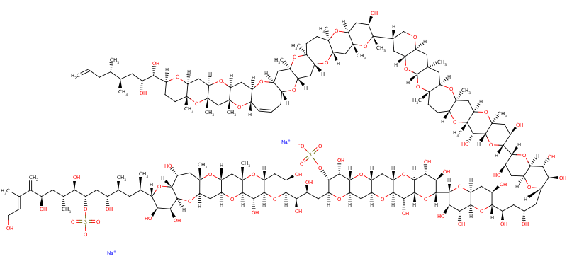 Maitotoxin Structure,59392-53-9Structure