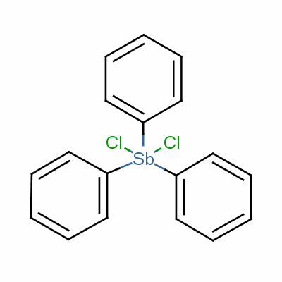 Triphenylantimony dichloride Structure,594-31-0Structure