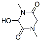 2,5-Piperazinedione,3-hydroxy-1,4-dimethyl-(9ci) Structure,59417-41-3Structure