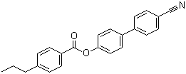 4-Cyanobiphenyl-4-propylbenzoate Structure,59443-79-7Structure