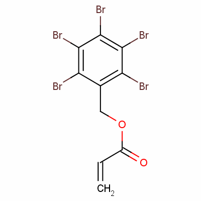 Pentabromobenzylacrylate Structure,59447-55-1Structure