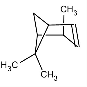 2,6,6-Trimethylbicyclo[3.1.1]hept-3-ene Structure,5947-71-7Structure