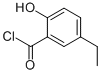 Benzoyl chloride,5-ethyl-2-hydroxy-(9ci) Structure,59470-90-5Structure