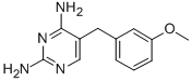 2,4-Diamino-5-(3-methoxybenzyl)pyrimidine Structure,59481-28-6Structure