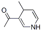 Ethanone,1-(1,4-dihydro-4-methyl-3-pyridinyl)-(9ci) Structure,594813-03-3Structure