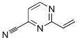 4-Pyrimidinecarbonitrile,2-ethenyl-(9ci) Structure,594836-56-3Structure