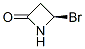 2-Azetidinone,4-bromo-,(4r)-(9ci) Structure,594866-00-9Structure